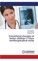 Craniofacial changes of Suttur children 7-10yrs semilongitudinal study