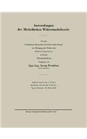 Anwendungen Der Michellschen Widerstandstheorie