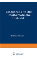 Einführung in Die Mathematische Statistik