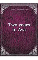 Two Years in Ava