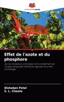 Effet de l'azote et du phosphore