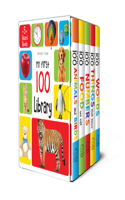 My First 100 Library : Set of 5 Board Books For Children