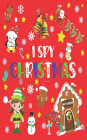 I spy with My Little Eye CHRISTMAS Book for Kids Ages 2-5
