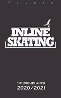 Inline Skating ist wie Liebe Studienplaner 2020/21: Semesterplaner (Studentenkalender) für alle Liebhaber und Fans des schnellen Sports auf Rädern