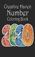 Creative Haven Number Coloring Book