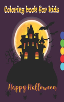 Halloween coloring book for kids