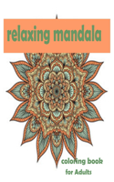 relaxing mandala coloring book for Adults