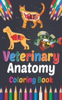 Veterinary Anatomy Coloring Book: Fun and Easy Veterinary Anatomy Coloring Book. Learn The Veterinary Anatomy With Fun & Easy. Animal Anatomy Coloring Pages for Kids Toddlers Teens. 