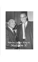 Martin Luther King and Malcolm X!