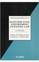 Scottish Civic Government Licensing Law