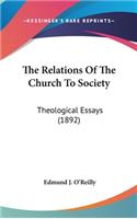 Relations Of The Church To Society
