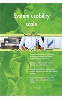 System usability scale Second Edition