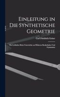 Einleitung in die Synthetische Geometrie