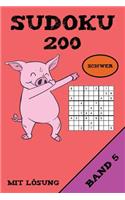 Sudoku 200 Schwer Mit Lösung Band 5