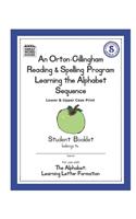 Orton-Gillingham Reading & Spelling Program Learning the Alphabet Sequence