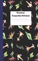 Preschool Composition Notebook