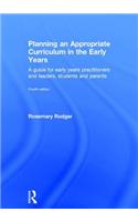 Planning an Appropriate Curriculum in the Early Years