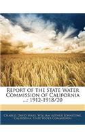 Report of the State Water Commission of California ...