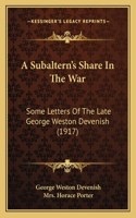 Subaltern's Share In The War