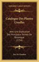 Catalogue Des Plantes Usuelles