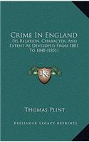 Crime In England