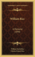 William Rice
