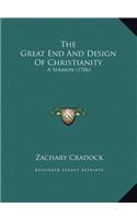 The Great End And Design Of Christianity