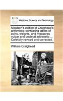 Nicolson's Edition of Craighead's Arithmetic