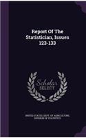 Report Of The Statistician, Issues 123-133