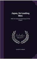 Japan, Its Leading Men