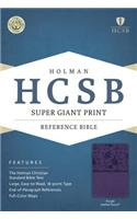 Super Giant Print Reference Bible-HCSB