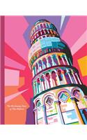 Pop Art Leaning Tower of Pisa Notebook