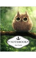 Owl Notebook / Journal: Pocket Notebook / Journal / Diary - Dot-grid, Graph, Lined, Blank No Lined