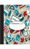 Composition Notebook, 8.5 x 11, 110 pages
