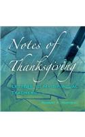 Notes of Thanksgiving