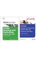 CCNA Routing and Switching Icnd2 200-105 Official Cert Guide and Pearson Ucertify Network Simulator Academic Edition Bundle