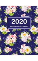 2020 Weekly & Monthly Planner