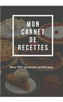 Mon carnet de recette