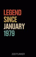 Legend Since January 1979 2020 Planner