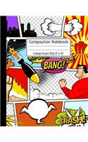 Composition Notebook College Ruled 120p 8