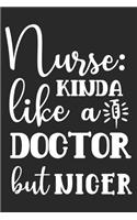 Nurse Kinda Like A Doctor But Nicer
