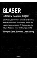 Glaser Notizbuch