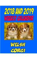 2018 and 2019 Weekly Calendar Welsh Corgi