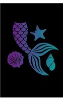 Mermaid Tail: Shells ans Starfish, Sea