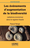 Les événements d'augmentation de la biodiversité