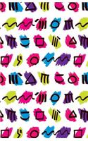 Journal Notebook Symbols Pattern 3