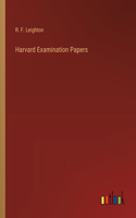 Harvard Examination Papers
