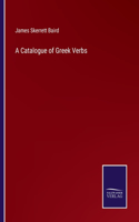 Catalogue of Greek Verbs