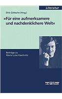 Für Eine Aufmerksamere Und Nachdenklichere Welt