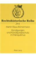 Kuendigungen Und Kuendigungsschutz Im Franquismus